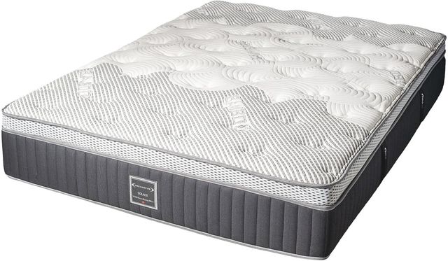 Dreamstar Bedding Luxury Collection Solace Gel 13" Hybrid Medium Euro Top King Mattress in a Box-0