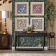 Crestview 4-Piece Flocking Feathers Wall Art Set-1