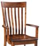 Archbold Furniture Customizable Amish Essentials Nathan Arm Chair-1