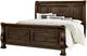 Vaughan-Bassett Rustic Hills Coffee King Sleigh Headboard-5