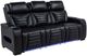 Coaster® Zuma Black Power Reclining Sofa with Power Headrest-1