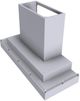 Vent-A-Hood® 54" White Contemporary Wall Mount Range Hood-1