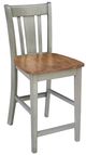 John Thomas Furniture® Dining Essentials San Remo Hickory/Stone Counter Stool-0