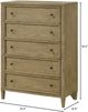 Crown Mark Sienna Natural Chest-2