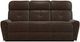 La-Z-Boy® Douglas Walnut Leather Power Reclining Sofa-0