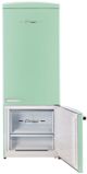 Unique Appliances Classic Retro 28" 17 Cu. Ft. Summer Mint Green Counter Depth Bottom Freezer Refrigerator-3