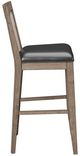 Emerald Home Benton Pecan Brown Bar Stool-4