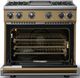 Viking® 7 Series 36" Golden Hour Pro Style Natural Gas Range with Griddle-1