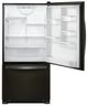 Whirlpool® 22.1 Cu. Ft. Black Stainless Steel Bottom Freezer Refrigerator-1