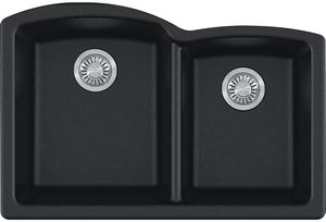 Franke Ellipse Ebony Granite Undermount Sink