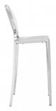 Zuo® Eclipse Stainless Steel Set of 2 Bar Chairs-2