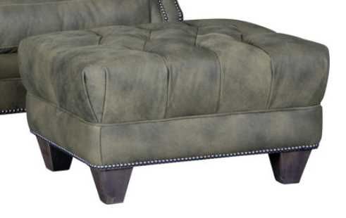 Mayo Customizable 4787L Leather Ottoman-1