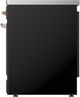 Ilve® Majestic III 30" Glossy Black Pro Style Induction Range with Triple Glass Door and Copper Trim-3