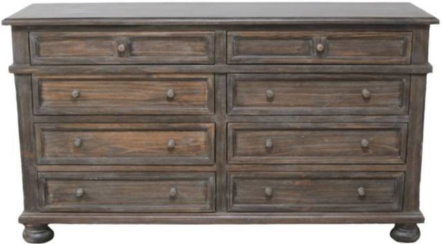 Million Dollar Rustic Barnwood Marla Taupe Dresser-0
