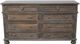 Million Dollar Rustic Barnwood Marla Taupe Dresser-0
