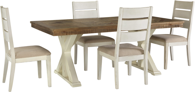 Signature Design by Ashley® Grindleburg 5-Piece Light Brown Dining Set-0