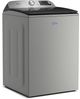 Maytag® Pet Pro 6 Cu. Ft. Classic Silver Agitator Top Load Washer with Extra Power-2
