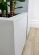 Le Present Squared Light Grey 12" Planter-2