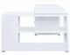 Coaster® Yvette White L-Shape Office Desk-4