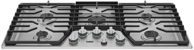 Beko 36" Stainless Steel Gas Cooktop-2