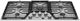 Beko 36" Stainless Steel Gas Cooktop-2