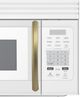 FORNO® Scalo Series Espresso 1.6 Cu. Ft. Fingerprint Resistant White Over The Range Microwave -4
