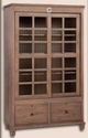 Urban Collections by Yutzy Woodworking Wrightsville Driftwood/Wormy Maple Executive Bookcase-0
