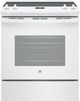GE® 30" White Slide in Electric Range-0