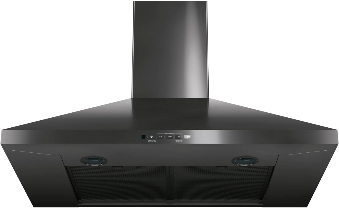 GE Wall-Mount Pyramid Chimney Hood - Thumbnail 4
