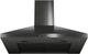 GE® 30" Black Stainless Wall Mount Pyramid Chimney Hood-2
