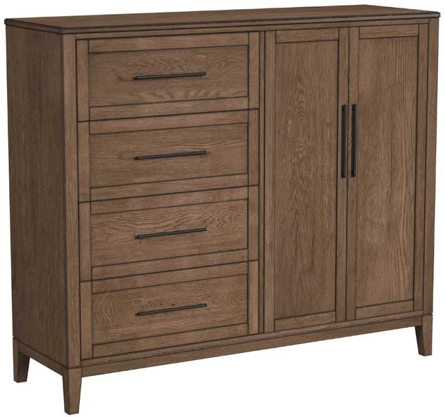 Intercon Oslo Weathered Chestnut Gentleman's Chest -0