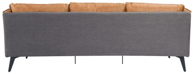 Moe's Home Collection Messina Cognac Leather Sofa-3