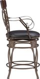 Powell® Bria Dark Bronze Big and Tall Counter Stool-5