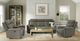 Emerald Home Arthur Speckled Slate Zero Gravity Power Recliner-2