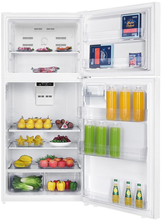Verona® 30” 18.1 Cu. Ft. White Top Freezer Refrigerator-2
