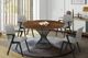 Armen Living Cirque and Varde 5-Piece Black/Gray/Walnut Dining Set-1