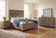 Jofran Inc. East Hampton 4-Piece Distressed Gray Queen Panel Bedroom Set-1