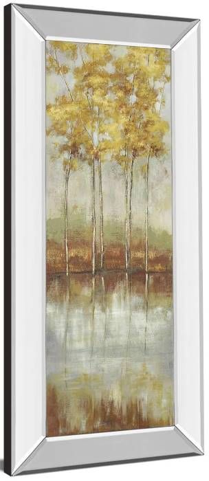 Classy Art Reflections II by Allison Pearce Mirrored Frame Wall Art-1