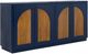 International Furniture Direct Arcadia Dark Blue Console-0
