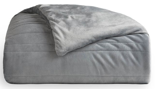Malouf® Woven Anchor™ Ash 15 lbs Queen Weighted Blanket-0