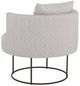 Fairfield® Germain Gray/Nickel Swivel Lounge Chair-1