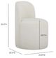 TOV Furniture Persa Cream Dining Side Chair-2