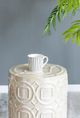 A & B Home Florence Reactive Glaze Ceramic Garden Stool-5