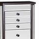 Powell® Heather Dark Espresso/Mirrored Jewelry Armoire-1