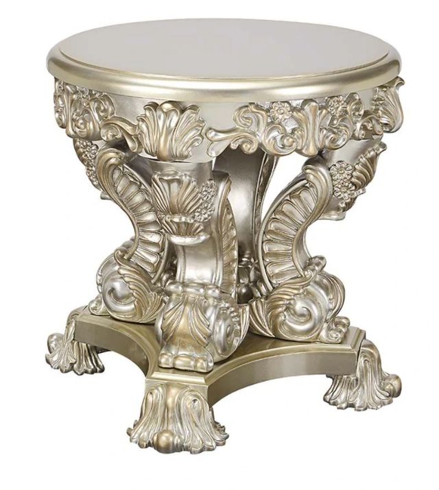 ACME Furniture Sorina Antique Gold End Table-0