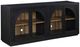 Steve Silver Co. Magnolia Ebony Cathedral Doored Server-0