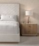 Caracole® Meet U In the Middle Beige Queen Upholstered Panel Bed-1