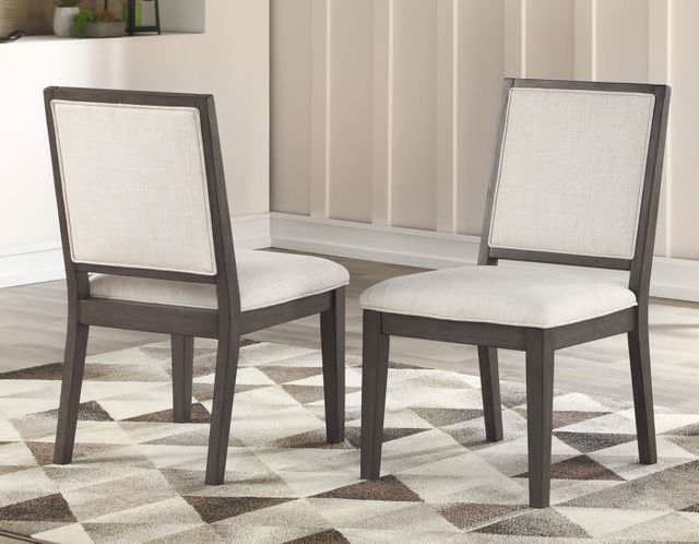 Steve Silver Co. Mila 6-Piece Washed Grey Dining Set-2