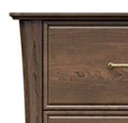 Country View Woodworking Brown Maple 28" Bedside Chest-1