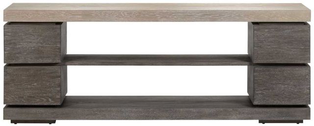 Liberty Furniture Piedmont Ash/Charcoal 84" TV Console-2